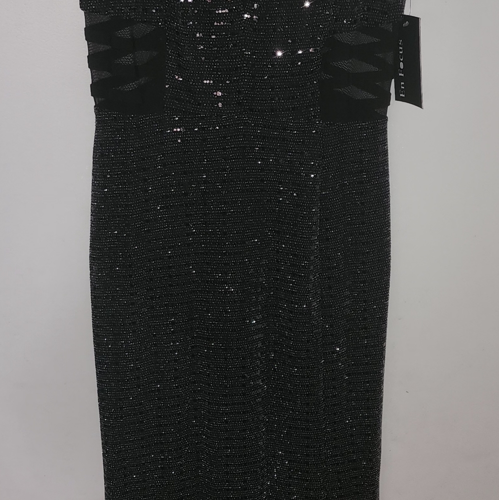 Long black dress